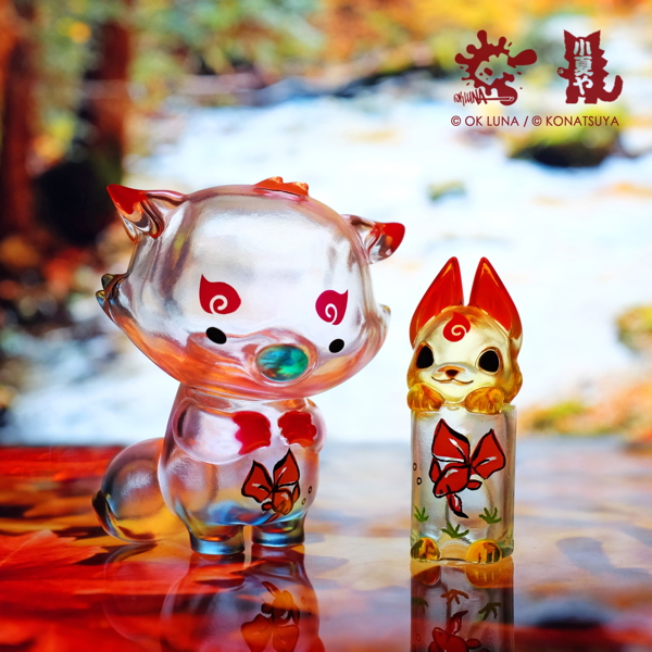 小夏屋 × OKLUNA-狐狸仲間クリアセット