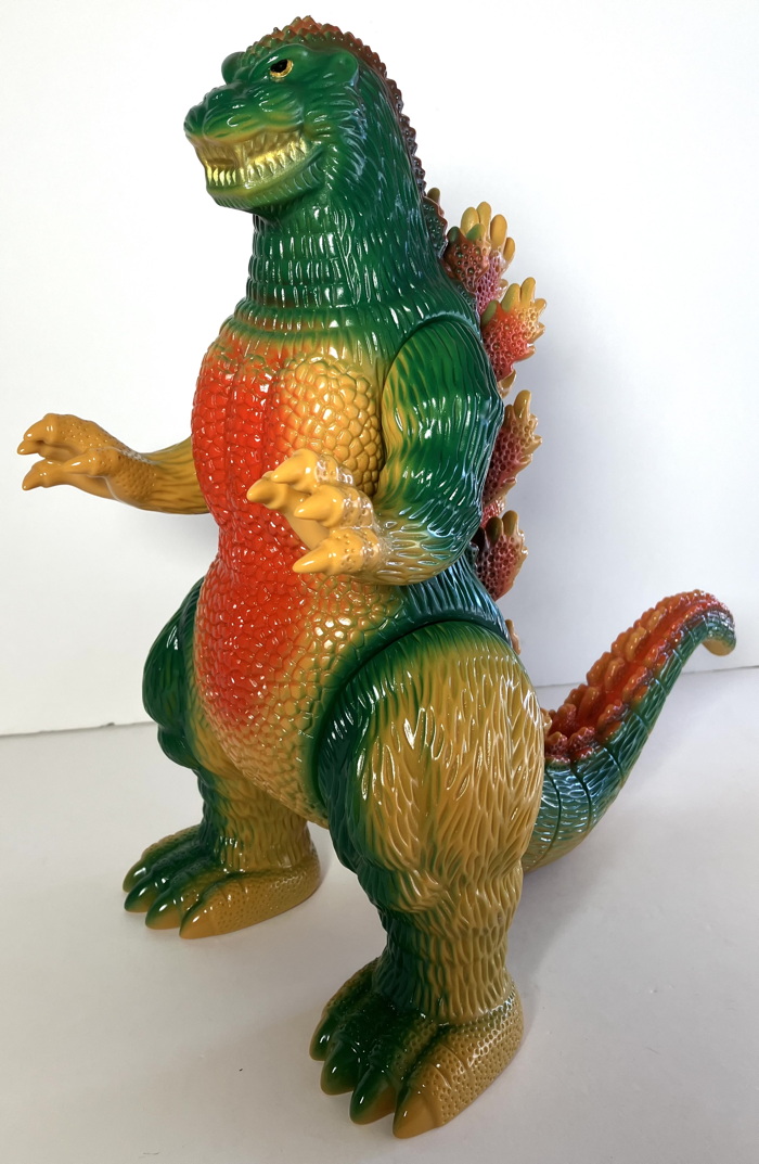 マルサンソフビ 東宝怪獣 デスゴジ350彩色版　特撮のDNA展