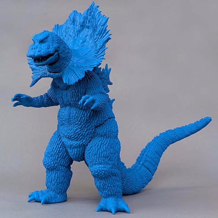 ビリケン商会の傑作キット「ジラース」が、鮮やかな新色・青色で待望の